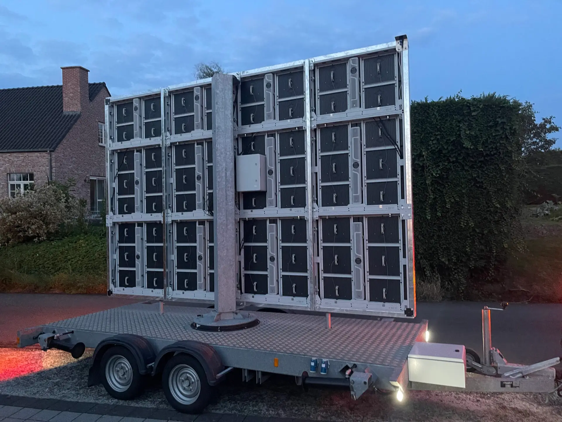 Groot outdoor LED-scherm op een event – GoLed
