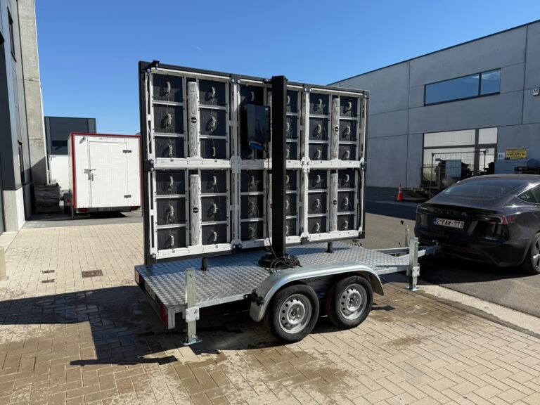 GoLed - LED scherm op aanhangwagen 6m2